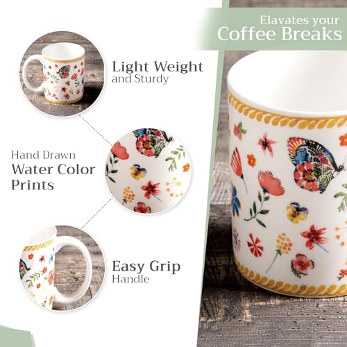 Coffee Mug with Handles Tea Cups
