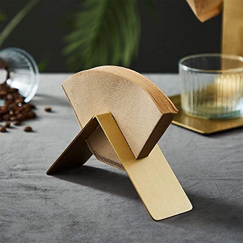 Coffee Filter Holder Cone Paper Filter Organizer for Counter