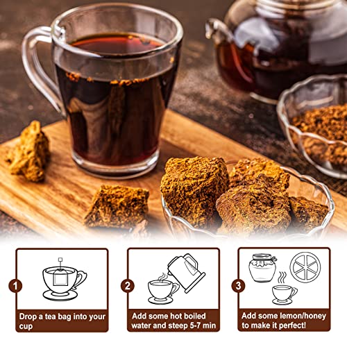 Chaga Tea from Siberia (40 Count)