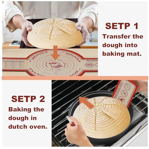 Large Silicone Bread Sling for Dutch Oven (2 Count)