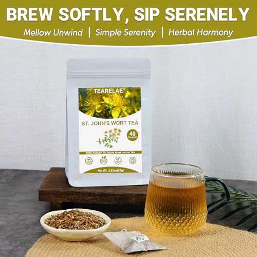 St. John's Wort Tea Bags (40 Count)