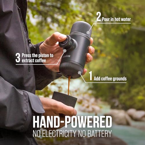 Nanopresso Portable Espresso Maker bundled with Nanopresso Protective Case