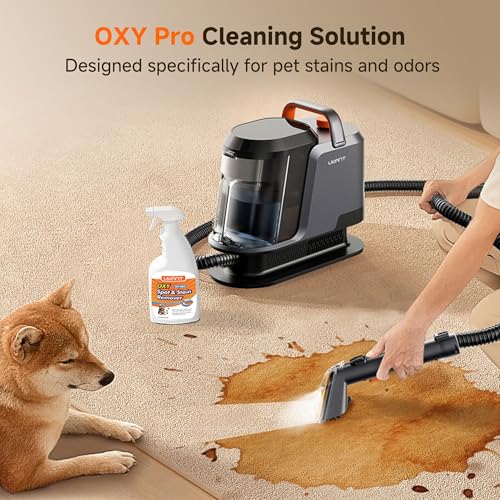 18Kpa Carpet Cleaner Machine with Pet Pro Cleaner&Tools Set of 1