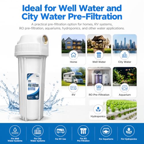 Whole House Water Filter Housing
