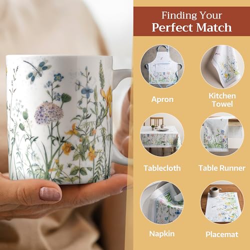 Coffee Mug with Handles Tea Cups (2 Count)