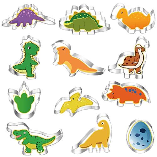 Small Sizes Dinosaur Cookie Cutters Set