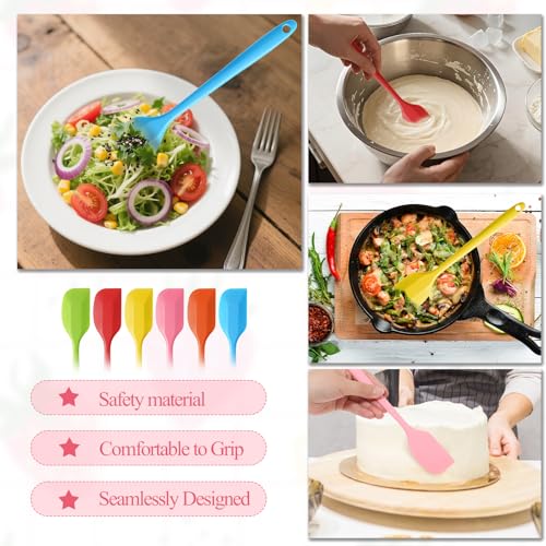 24 Pieces Small Silicone Spatulas (24 Count)
