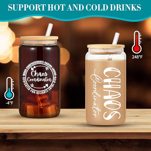12 Pack Employee Appreciation Gifts Glass Cups (12 Count)