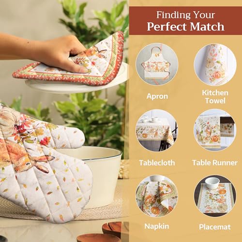 Maison d'Hermine Oven Gloves 100% Cotton Oven Mitt
