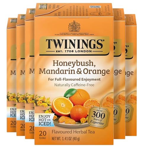 Honeybush Mandarin & Orange Herbal Tea Bags (120 Count)