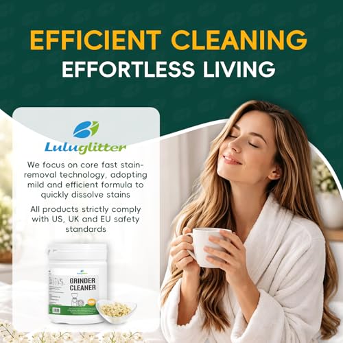 Professional Coffee Grinder Cleaning Tablets 500g Natural Food Safe