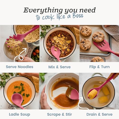 Starpack Like a Boss XL Silicone Cooking Utensils Set (6 Count)
