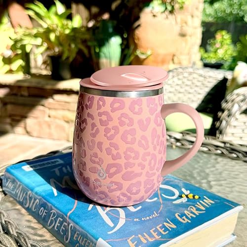 16 oz Insulated Coffee Mug with Lid and Handle