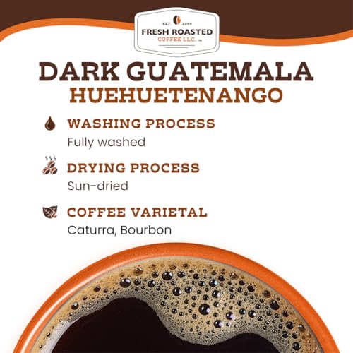 Dark Guatemala Huehuetenango Whole Bean Coffee (32 Ounce)