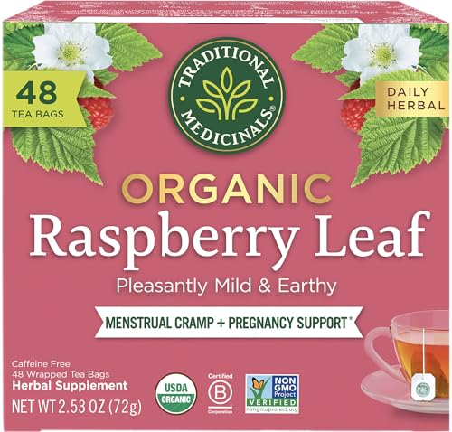 Organic Raspberry Leaf (48 Count)