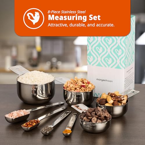 Premium 304 Stainless Steel Measuring Kit
