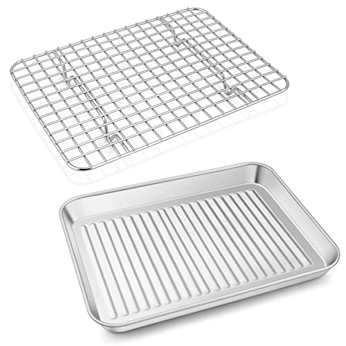 Baking Pan with Wire Rack