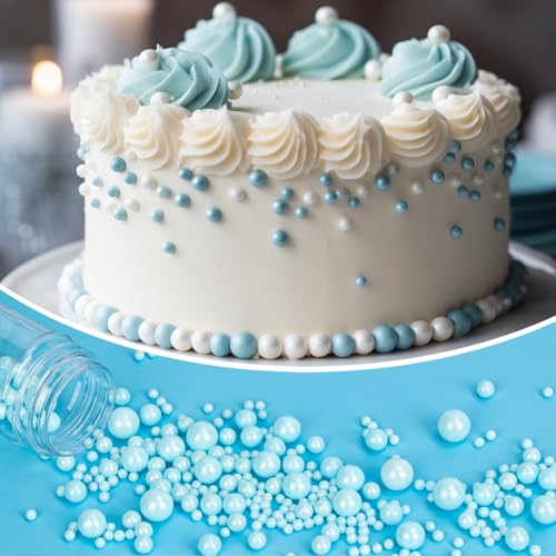 Blue Sprinkles 130g (4.58 Ounce)