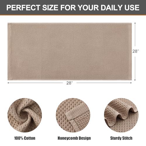 100% Cotton Waffle 8 (8 Count)