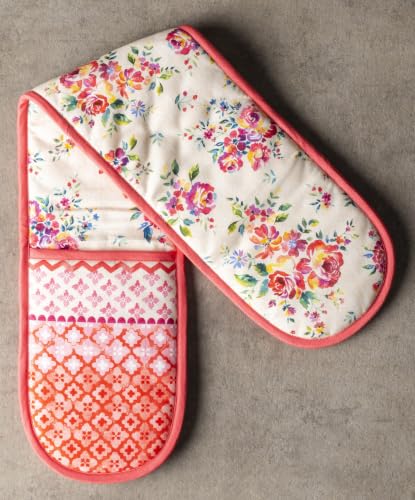 Double Oven Mitts 100% Cotton Double Oven Glove