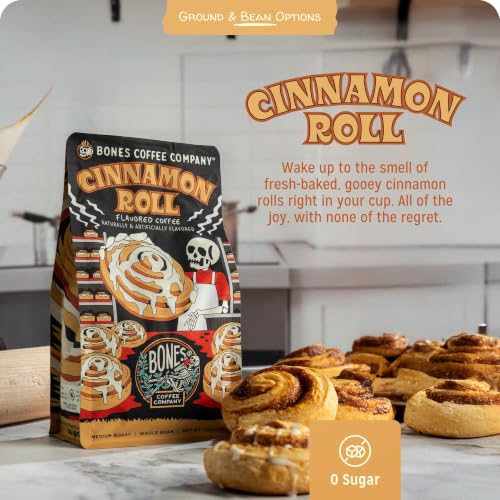Cinnamon Roll Flavored Coffee (12 Ounce)