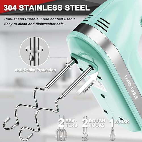 Hand Mixer Electric Handheld 400W