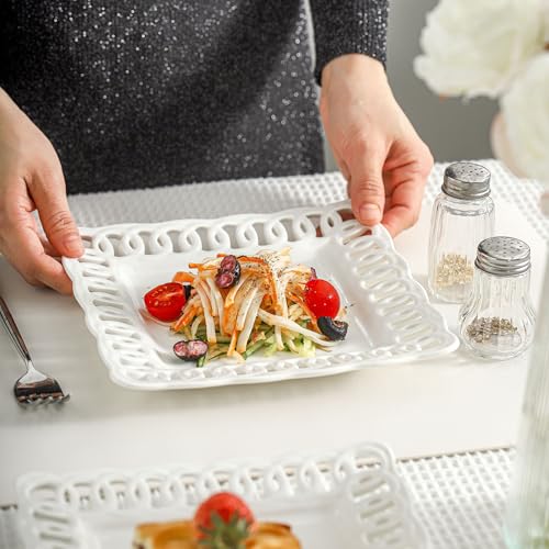 Square Appetizer Plate (4 Count)