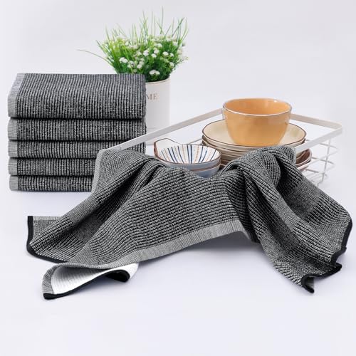 380 GSM Cotton Premium Kitchen Towels 8 Pack (8 Count)