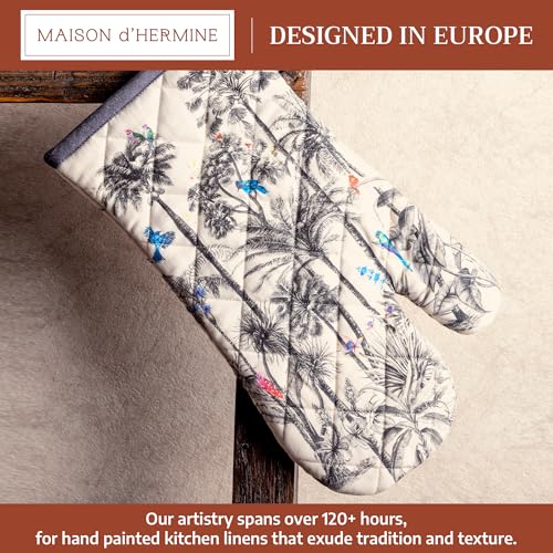 Maison d'Hermine Oven Gloves 100% Cotton Oven Mitt