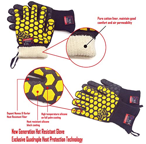 Heat Resistant Oven Glove (2 Count)
