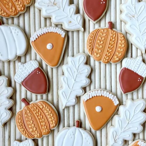3 Pcs Fall Leaves Cookie Cutters