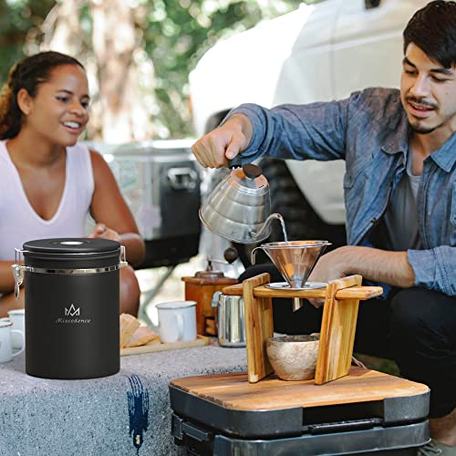 38OZ Coffee Canister for ground coffee with Date Tracker