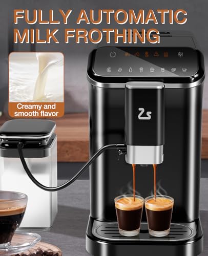Fully Automatic Espresso Machine with Milk Frother