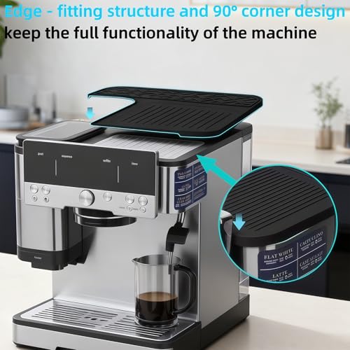 Premium Top Mat Compatible with Ninja Luxe Cafe Espresso Machine ES601 & ES701