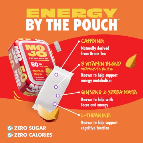 Energy 50mg Caffeine Pouches (75 Count)