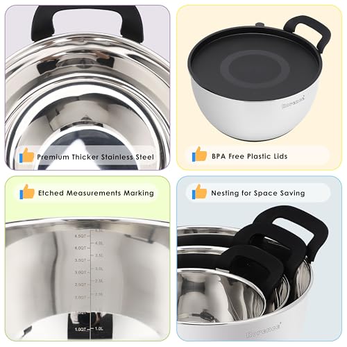 Stainless Steel Mixing Bowls (3 Count)