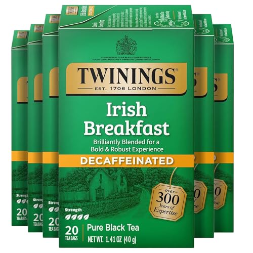 Decaffeinated Irish Breakfast Black Tea Bags (120 Count)