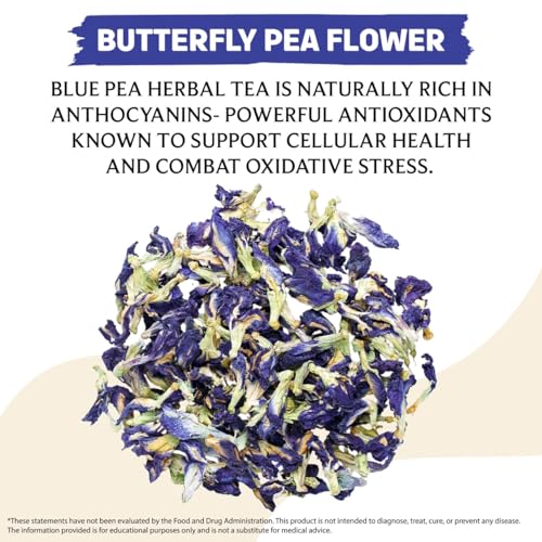 Butterfly Pea Flower Herbal Tea Loose Leaf