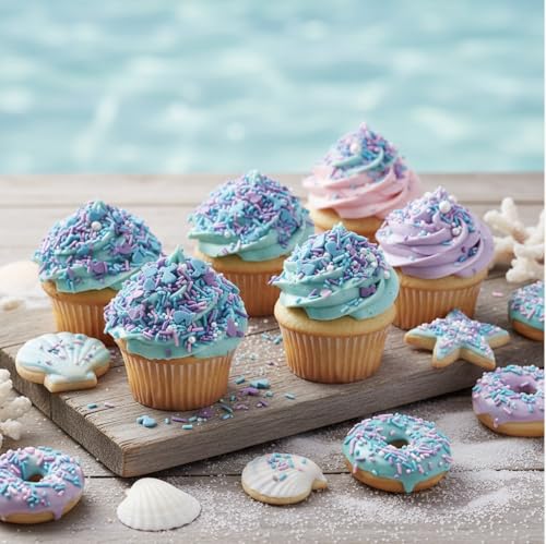 Mermaid Sprinkles for Baking (3 Ounce)