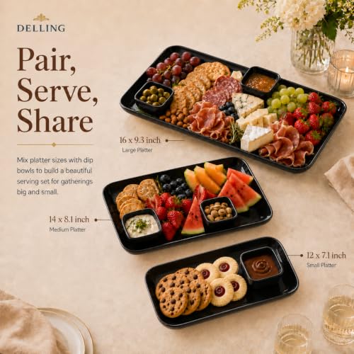 Large Serving Platter Set of 3 (3 Count)