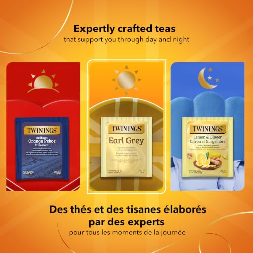 Earl Grey Black Bergamot Caffeinated Tea Bags (100 Count)