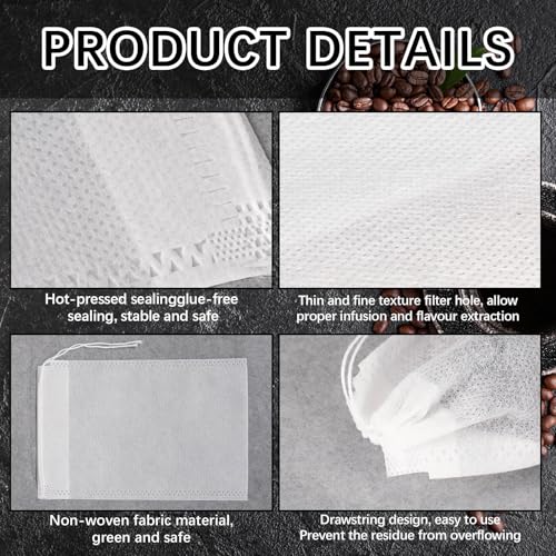 100 Pcs Cold Brew Bags 8x12 inch (100 Count)