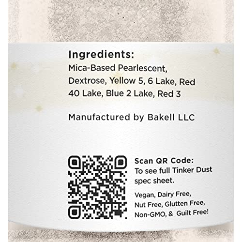 Ivory Edible Glitter
