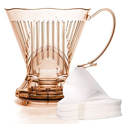 Coffee Dripper and Filters (100 Count)