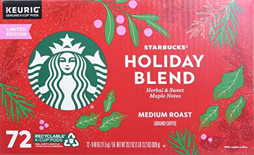 Holiday Blend Medium Roast Coffee 72 (72 Count)