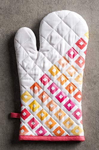 100% Cotton Oven Mitt & Pot Holder Set