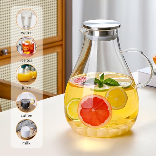 1 Gallon Glass Pitcher