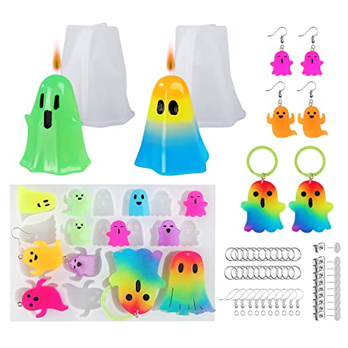 Ghost Shape Resin Earring Molds