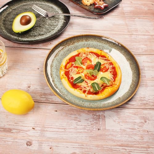 Ceramic Dinner Plates Dish Set (4 Count)