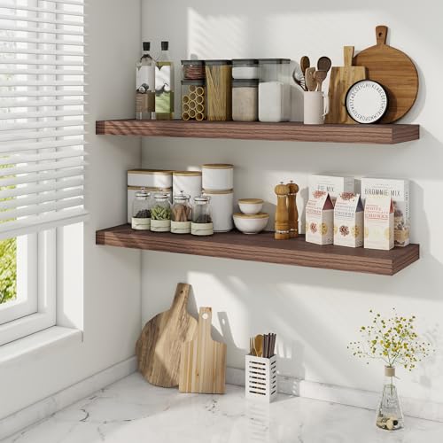 36 Inch Floating Shelves (2 Count)